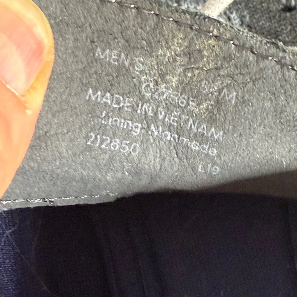 Cole Haan 2.Zerogrand Laser Wingtip Oxford Grey Knit Sneakers C27568 Mens‎ 8.5 M